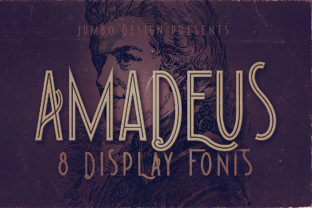 Amadeus: The Vintage Display Font for Polished Branding