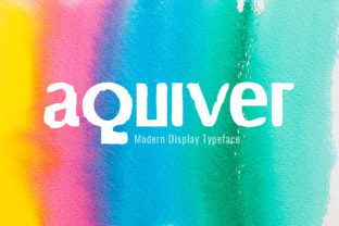 Aquiver: The Display Font That Elevates Campaign Visuals
