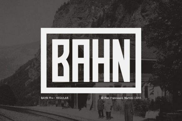 Bahn Pro: The Sleek Display Font for Memorable Brand Identity