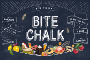 BiteChalk: The Wow Chalk Display Font for Authentic Web Design