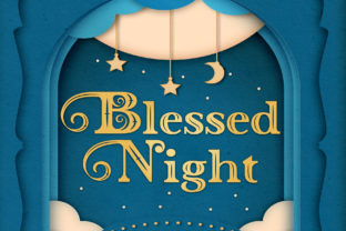 Blessed Night Typeface for Playful Branding and Display Design