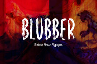 Blubber Display Font Review: Bold Brush Typography for Campaigns