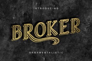 Broker: The Bold Typeface for High-Impact Campaigns