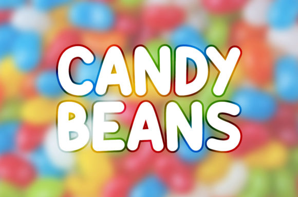 Candy Beans: A Handwritten Display Font for Playful Editorial Design