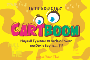Cartboom: The Playful Display Font for Modern Digital Brands