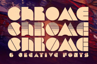 Chrome: The Retro-Futuristic Typeface That Transforms Your Brand