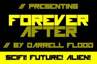 Forever After: A Futuristic Display Font for Modern Web Design