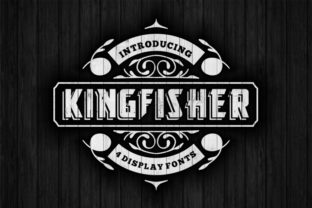 King Fisher Family: A Sharp Display Typeface for Modern Digital Branding
