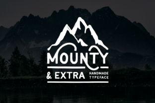 Mounty: The Hipster Chic Display Font for Modern Editorial Design