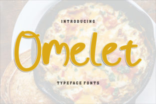 Omelet: A Bold Display Font for Standout Branding