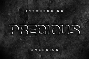 Precious Family: A Striking Typeface for Handmade Branding