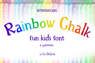 Rainbow Chalk: The Playful Serif for Fun Design Projects