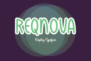 Reqnova: The Cute Handcrafted Display Font for Scroll-Stopping Content