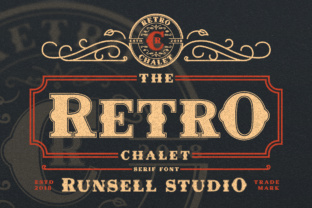 Retro Chalet: The Vintage Typeface for Authentic Branding