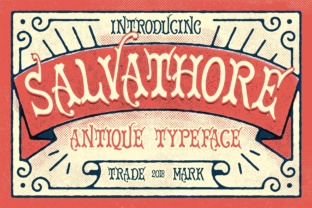 Salvathore: The Victorian Display Font for Elegant Branding