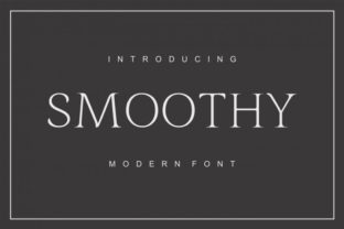 Smoothy Typeface: The Display Font for Clean, Luxurious Campaign Design