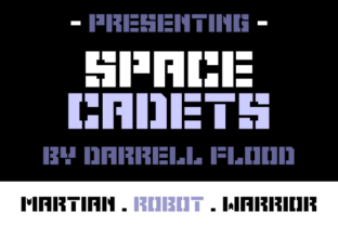 Space Cadets: The Futuristic Display Font for Bold Branding