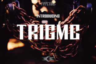 Trigme: A Bold Display Font for Striking Editorial Design