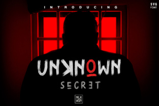 Unknown Secret: The Grungy Display Typeface for Bold Campaigns